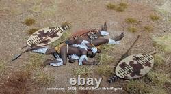 BRITAINS SOLDIERS 20226 Zulu Casualty Set, 1879 Diecast Metal Figure