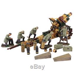 BRITAINS SOLDIERS 23054 1916-18 German 210 mm Howitzer and 5 Man Crew WW1