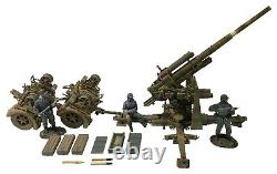 BRITAINS SOLDIERS 25059 German 88mm Flak 36, Dual Purpose Gun With 3 Man Crew