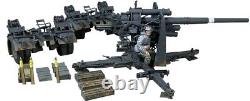 BRITAINS SOLDIERS 25088 German 88mm Flak 36/37 Overall Grey Gun and Carriage