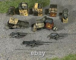 BRITAINS SOLDIERS 25092 M3A1 Half-track 9th Armored 27th Infantry, A Company