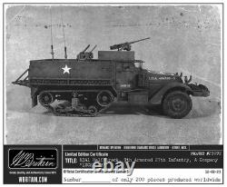 BRITAINS SOLDIERS 25092 M3A1 Half-track 9th Armored 27th Infantry, A Company