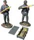 Britains Soldiers 25135 German 2 Man Flak Crew With Crate And Explosives