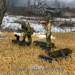 BRITAINS SOLDIERS 25148 U. S. 3-Inch Anti-Tank Gun Add-on Set Diecast Figures