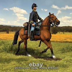 BRITAINS SOLDIERS 31439 Union Cavalry Trooper at the Trot No. 1 Diecast Painted