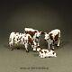 Britains Soldiers 35021 Brown Randall Lineback Cows Village Green