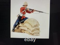 BRITAINS SOLDIERS 50060C British 24th Foot Firing Painted Diecast Metal