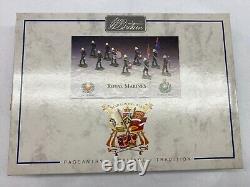 BRITAINS SOLDIERS 5804 Royal Marines Set Painted Metal Figures