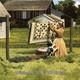 Britains Soldiers Village Green 35039 You Are Really Not Helping! Woman & Dog