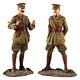 Britains Soldiers Ww1 23098 The Conference British Major And Lieutenant