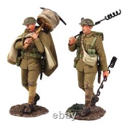 BRITAINS SOLDIERS WW1 23113 The Work Party Set No. 2 Diecast Metal Figures
