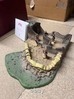 BRITAINS SOLDIERS ZULU WARS RORKE'S DRIFT HOSPITAL BURNED ROOF No2.51029