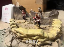 BRITAINS SOLDIERS ZULU WARS RORKE'S DRIFT HOSPITAL BURNED ROOF No2.51029