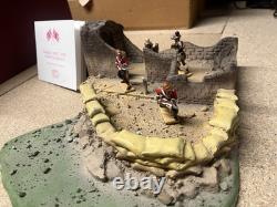 BRITAINS SOLDIERS ZULU WARS RORKE'S DRIFT HOSPITAL BURNED ROOF No2.51029
