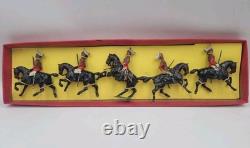 BRITAINS Set 1 The Life Guards 1897 Version with Officer with Tin Sabre RARE