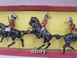 BRITAINS Set 1 The Life Guards 1897 Version with Officer with Tin Sabre RARE