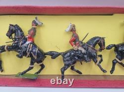 BRITAINS Set 1 The Life Guards 1897 Version with Officer with Tin Sabre RARE