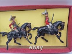 BRITAINS Set 1 The Life Guards 1897 Version with Officer with Tin Sabre RARE