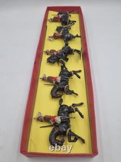 BRITAINS Set 1 The Life Guards 1897 Version with Officer with Tin Sabre RARE