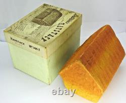 BRITAINS VINTAGE 1954 RARE BOXED No. 144F PAPER MACHE HAYSTACK. EX NEAR MINT