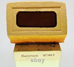 BRITAINS VINTAGE 1954 RARE BOXED No. 144F PAPER MACHE HAYSTACK. EX NEAR MINT