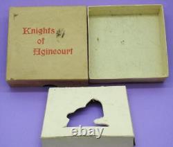 BRITAINS VINTAGE 1960 BOXED LEAD KNIGHTS OF AGINCOURT SERIES No. 9492