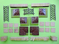 BRITAINS VINTAGE PRE-WAR 1930s MINIATURE LEAD GARDENING BOXED SET No. 9 MG