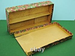 BRITAINS VINTAGE PRE-WAR 1930s MINIATURE LEAD GARDENING BOXED SET No. 9 MG
