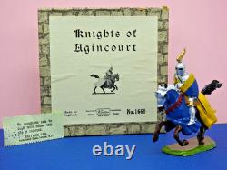BRITAINS VNM BOXED LEAD KNIGHTS OF AGINCOURT 1954 No. 1660 MOUNTED KNIGHT