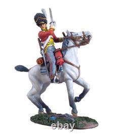BRITAINS WATERLOO 36060 SCOTS GREY TROOPER SLASHING Diecast Painted Metal Figure