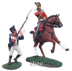 BRITAINS WATERLOO 36081 British 1st Royal Dragoon Captain & French 105th Set