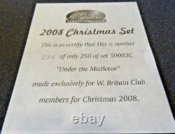 BRITAINS -Xmas Set 2008- Set 50003 Under the Mistletoe-Guardsman & Girl 1815