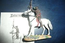 BRITAINS ZULU WAR SERIES PRINCE DABALAMANZI Mounted No. 20048 BOXED