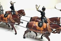 BRITAINS set 145 painted ROYAL ARMY MEDICAL CORPS AMBULANCE made 1928 metal 1/32