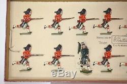 BS41 Britains Boxed Set No. 88 Seaforth Highlanders. Early 1930s version. VGC