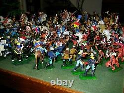 Bargain Huge Lot! Britains Deetail 7th Cavalry And Indians Collection