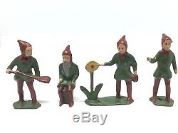 Barrett And Son, Pixie Tree House With Cast In Door (my Ref Grey 666) Metal