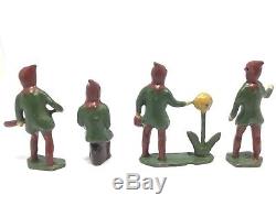 Barrett And Son, Pixie Tree House With Cast In Door (my Ref Grey 666) Metal