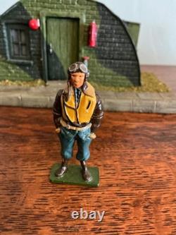 Battle of Britain lead figures RAF, Home Guard, Hut, 1/32
