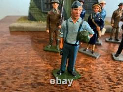 Battle of Britain lead figures RAF, Home Guard, Hut, 1/32