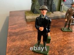 Battle of Britain lead figures RAF, Home Guard, Hut, 1/32