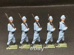 Belguim Infantry soldiers By Britains (yellow 159) SMALL SCALE, Paris Office
