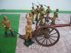 Boer War Tradition British Soldiers & Boers & Britain Gun & Crew 54mm Figures