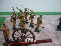 Boer War Tradition British Soldiers & Boers & Britain Gun & Crew 54mm Figures