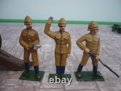 Boer War Tradition British Soldiers & Boers & Britain Gun & Crew 54mm Figures