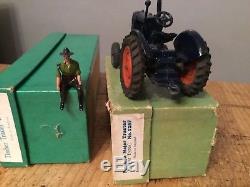 Boxed Britains No128f Fordson Major Tractor+britains 129f Timber Trailer, Farm