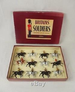 Boxed Britains Soldiers ROAN Set 9406 Band Of The Life Guards c1950s