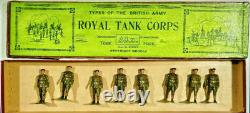 Boxed W Britain Regiments Of All Nations Royal Tank Corps In Berets #1250 Nm
