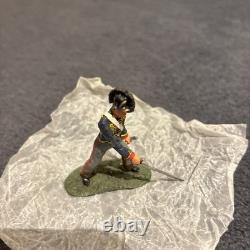 Britain Royal Artillery Unit With Cannon 00290 54mm Waterloo Toy Model Soldiers