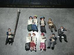 Britain Titanic Collection Ref 62001 Rms Titanic Lifeboat N° 6 + Personnages